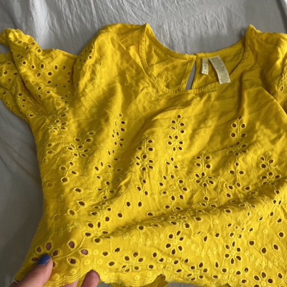 COPY - T- Blouse yellow ! - Picture 3 of 3